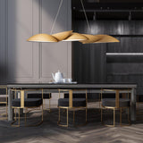 Aged Brass Cydney Linear Suspension by Modern Forms