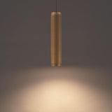 Aged Brass Burning Man Pendant by Modern Forms