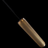 Aged Brass Burning Man Pendant by Modern Forms