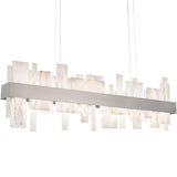 Brushed Nickel Acropolis Linear Suspension by Modern Forms