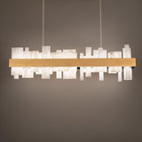 Aged Brass Acropolis Linear Suspension by Modern Forms