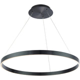 Black Large Sirius Pendant by W.A.C. Lighting