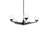 Double Bubble Chandelier - Black