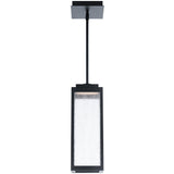 Black Amherst Outdoor Pendant Light by W.A.C. Lighting