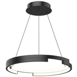 Small Black Anello Minor Suspension by Kuzco