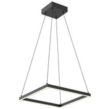 Piazza Suspension By Kuzco, Finish: Black, Size: X Small