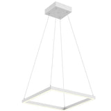 Piazza Suspension By Kuzco, Finish: White, Size: X Small
