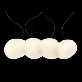 Gregg Pendant Light by Foscarini, Finish: White, Gold, Graphite, Size: Mini, Small, Medium, Large, | Casa Di Luce Lighting