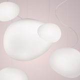 Gregg Pendant Light by Foscarini, Finish: White, Gold, Graphite, Size: Mini, Small, Medium, Large, | Casa Di Luce Lighting