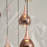 Paopao P12 Chandelier By Seed, Finish: Copper
