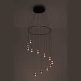 Paopao P12 Chandelier, Finish: Layered Copper