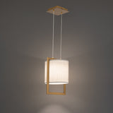 Park Avenue Pendant By WAC Lighting AB Finish