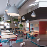 Pavilion Pendant Light By Egoluce-White Color In Restaurant