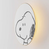 Peanuts Ramen Wall Sconce, Color: Snoopy Ramen, Size: Medium
