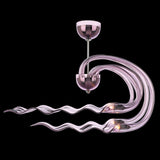 Penelope 5 Light Semi Flushmount by Iris Cristal