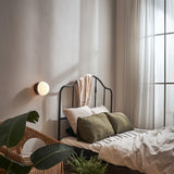 Pensee Wall Light By Seed, Finish: Matte Opal Champagne Gold