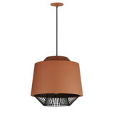 Phoenix Pendant Light By ET2 Large Brick Black