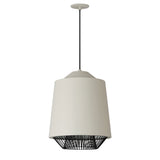 Phoenix Pendant Light By ET2 Medium GY BK