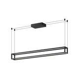 Plaza Linear Suspension By Kuzco - Black Suspension