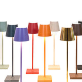 Poldina Pro Micro Battery Operated Table Lamp By Zafferano, Finish: Various