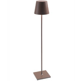 Poldina Pro XXL Floor Lamp By Zafferano, Finish: Rust