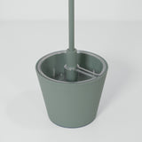 Poldina Reverso Battery Operated Table Lamp By Zafferano, Finish: Sage