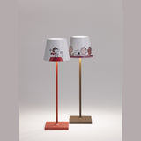 Poldina X Peanuts Battery Operated Table Lamp By Zafferano