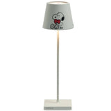 Poldina X Peanuts Battery Operated Table Lamp By Zafferano, Color: Heart