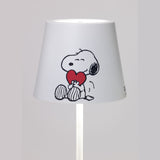 Poldina X Peanuts Battery Operated Table Lamp By Zafferano, Color: Heart