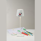 Poldina X Peanuts Battery Operated Table Lamp By Zafferano, Color: Heart