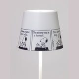 Poldina X Peanuts Battery Operated Table Lamp By Zafferano, Color: Strip