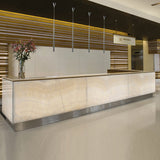 Pool Pendant Light By Egoluce- Polished Chrome at Reception