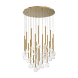 Positano 25 Light Chandelier By Lib & Co, Finish: Gold