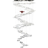 Large Potassio Chandelier by Mazzega