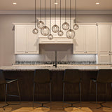 Puppet Linear Pendant Light by Vistosi