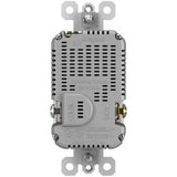 White Radiant 15A Tamper Resistant Ultra Fast USB Type A/C Outlet by Legrand Radiant