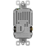 Black Radiant 15A Tamper Resistant Ultra Fast USB Type C/C Outlet by Legrand Radiant