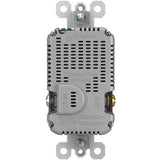 Graphite Radiant 15A Tamper Resistant Ultra Fast USB Type C/C Outlet by Legrand Radiant