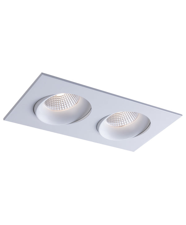 Luna 3.5” LED Linear Gimbal Color Selectable Recessed Fixture - White