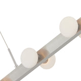 Rezz Linear Suspension By Kuzco, Finish: Nickel