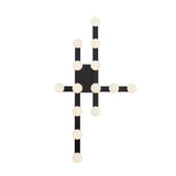 Rezz Wall Sconce By Kuzco, Finish: Black, Size: Large