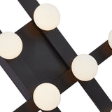 Rezz Wall Sconce By Kuzco, Finish: Black, Size: Large