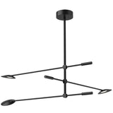 Rotaire Off Centre Chandelier By Kuzco