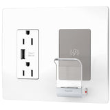 White Radiant Wireless Charger by Legrand Radiant
