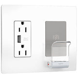 White Radiant Wireless Charger by Legrand Radiant