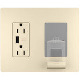 Light Almond Radiant Wireless Charger by Legrand Radiant