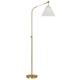 Remy Task Floor Lamp By Aerin-Burnished Brass