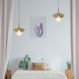 Riad Disc LED Suspension by Dounia Home