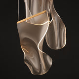 Rinkle Multi-Light Chandelier By ET2, Finish: French Gold