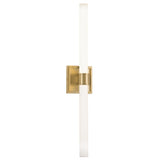 Rona Vanity Light By Kuzco, Finish: Brushed Gold